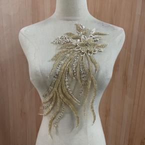 Sequin Rice Beads Applique