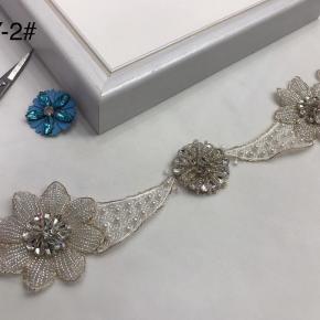 hand beaded flower 