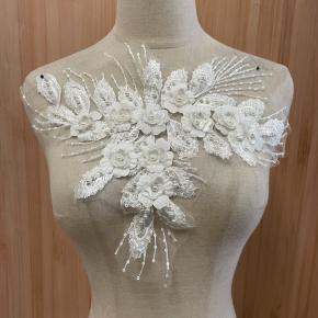 Embroidered corsage