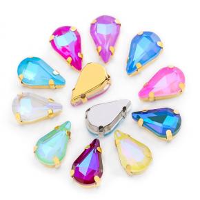Mocha fluorescent water drop claw drill