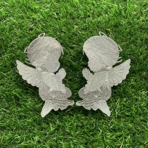 Heavy Industry Gold Thread Mesh Embroidery Collar Patch 