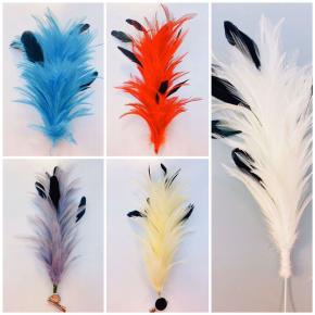 Feather wire flower