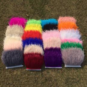 Ostrich feather selvage