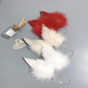 colorful feather wings