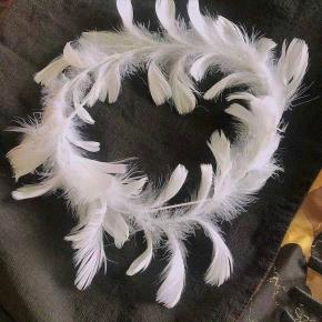 Glowing Colorful Feather Wreath