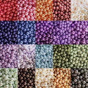 3-20mm straight hole water mill imitation pearl