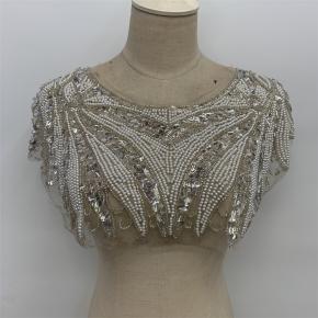 Beaded sequins lace