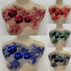 Sequin Beaded Flower