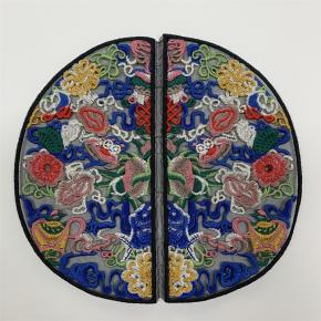Ethnic style embroidered fabric patch