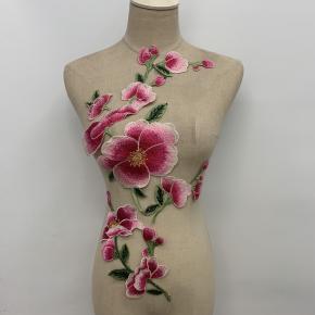 Embroidered flowers