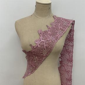 Hollow embroidery lace