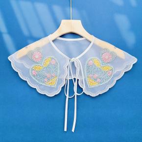 Beaded embroidered collar