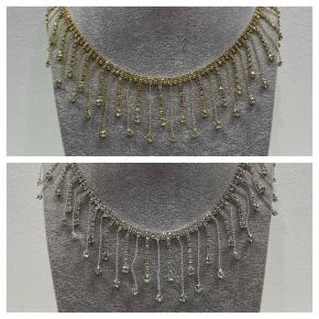 Tassel code chain gold silver welding chain