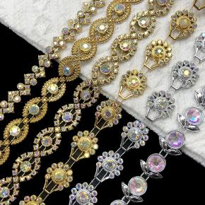 Cup chain rhinestones garments accessory