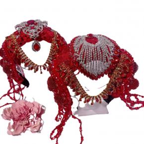 Ethnic style exaggerated chain pendant tassel