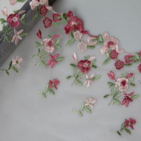 精美简约款刺绣花边立体花边刺绣水溶花边