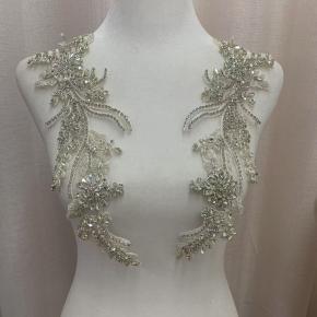 Brand new handmade wheat ear flower rhinestone clothing accessories