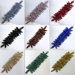 European and American Bridal Headdresses, Handmade Rhinestone Headbands, Diamond-covered Colored Hair Crowns, Dress Accessories