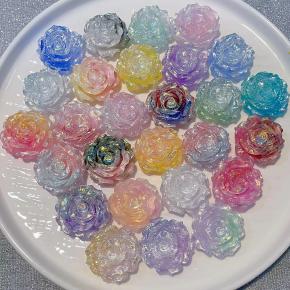 极光小胖玫瑰DIY萤火虫夜光手工DIY饰品-树脂DIY