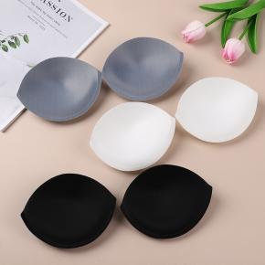 高密海绵胸垫礼服加厚海绵胸垫内衣背心睡衣半圆罩杯