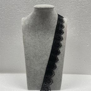 黑色蕾丝装饰高品质丝带雷丝法式蕾丝面料用于婚纱