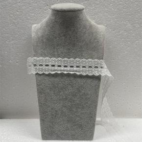 网纱白色圆点水溶性蕾丝