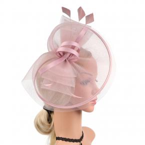 新款新娘发饰头花发箍跨境热销羽毛网纱大礼帽头饰