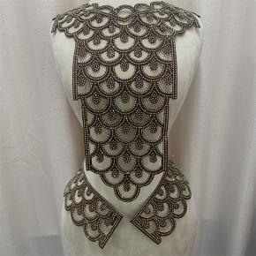 刺绣空心贴片DIY布料领口