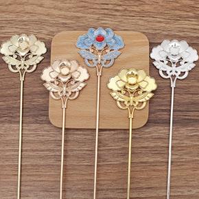 DIY Ancient Style Hanfu Accessories New Alloy Hairpin