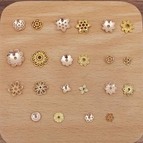 新款DIY合金配件 多款花托配件吊坠装饰