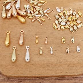 合金水滴型吊坠尾坠单吊19*6mm长水滴3.5*9mm小水滴