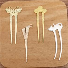 Alloy accessories mini U-shaped hairpin