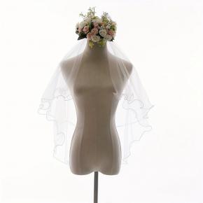 High-end cross-border veil children's princess wedding dress with comb pink handmade butterfly wedding dress bridal veil