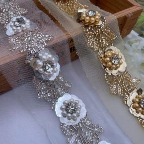 机绣米珠蕾丝手工钉珠亮片珍珠花边辅料女装装饰