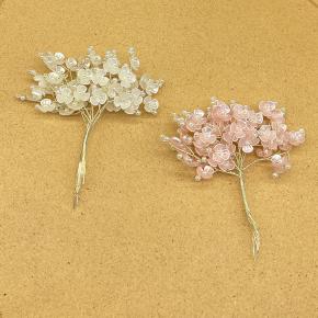 DIY jewelry accessories, handmade copper wire, tree branch, round fan, decorative clothing accessories