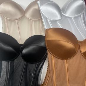 新款鱼骨胸衣外穿复古拉绳小背心腰夹收腰露背