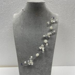 New bridal alloy flower comb, glass rhinestone pearl handmade headpiece, wedding clothing accessories