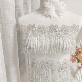 新娘婚纱拉丁舞礼服DIY装饰水晶亮片玻璃珠流苏排须花边面料辅料