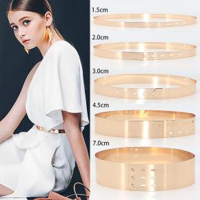 金色皮带银色时尚礼服连衣裙腰带百搭配饰腰封