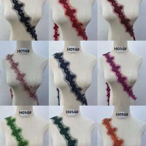 绣婚礼新娘针织水钻花卉拼接派对丝带可缝式松散水钻装饰花边