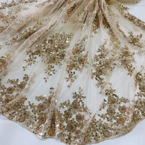 French Lace Beads Bubble Beads Order Flower Sequins Skirt Children's Clothing Women's Dress Fabric