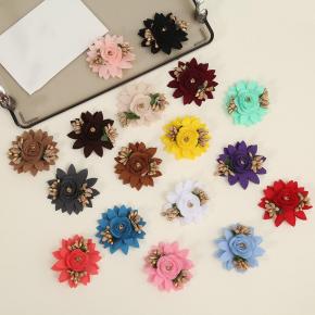 Multi-layer Three-dimensional Flower Dress  Clothing Accessories Polyester