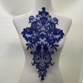 Factory Direct Lace Trim Accessories Wedding Dress Neckline Lace Applique Veil Patch DIY