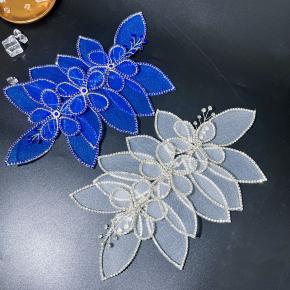  Rhinestone Mesh Leaves Bridal Wedding Party Performance Headband Hair Accessories