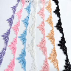 7cm Three-Dimensional Lace Bead Tube Sequins Multi-Color Traditional Wedding Dress Dance Dress Bags Curtain Clothing Accessories