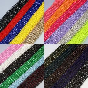 弹力拉伸渔网网钻排钻线钻头巾头饰任意剪辅料配件