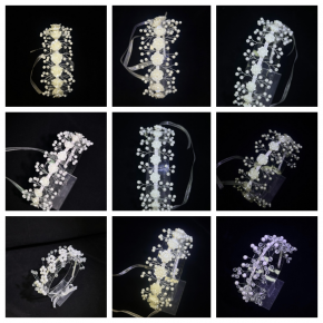 Ethereal Pearl Rose Headband, Perfect for Brides, Weddings, Engagements, and Party Wearing, Faux Pearl Flower Hair Accessories