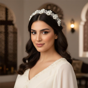 Handmade crystal bridal hair accessories, wedding photo bridal headpieces, children's jewelry, girls' headpieces