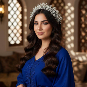 New crown headpiece, beaded crystal wreath headband, fairy wedding jewelry, Korean style wedding dress accessory