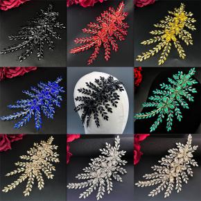 Cross border diamond headbands, handmade diamond inlaid flower headbands, hair crowns, wedding dresses, headwear, and accessories from Europe and America